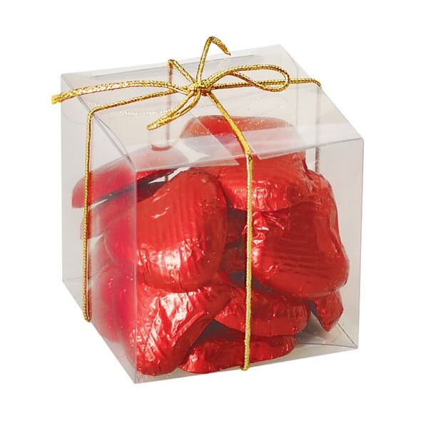 Sevgiliye Hediye-Küp Mini Kalp Kutu 100 Gr